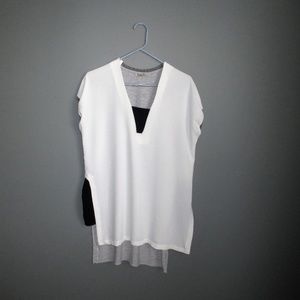 Zara B&W Collection Top EUC Size L